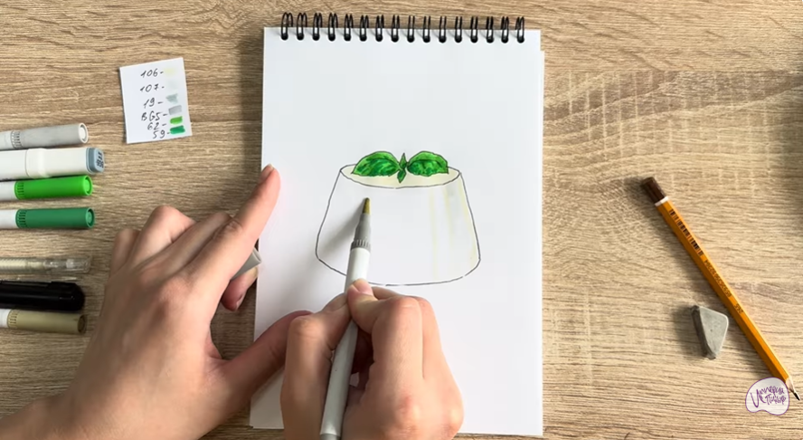 Рисуем Рикотта