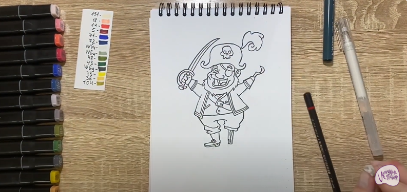 Рисуем Пират