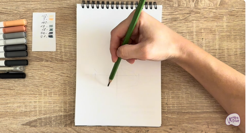 Рисуем Пудра для лица