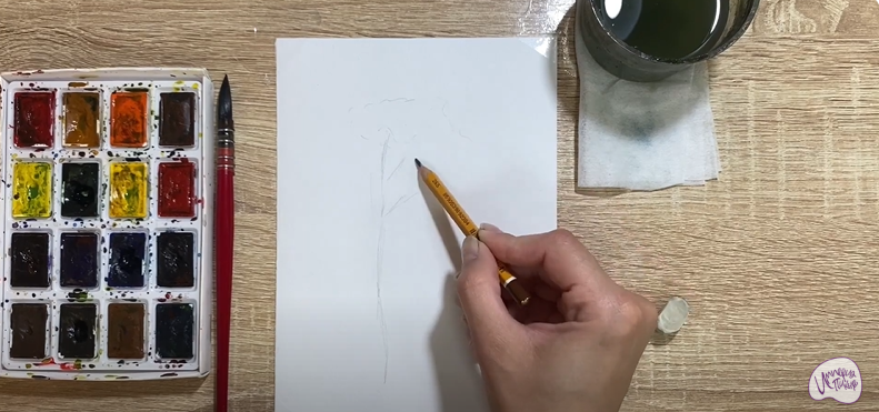 Рисуем Тысячелистник