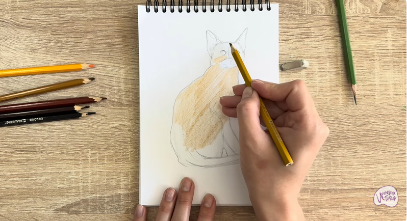 Рисуем Кошка Тойгер