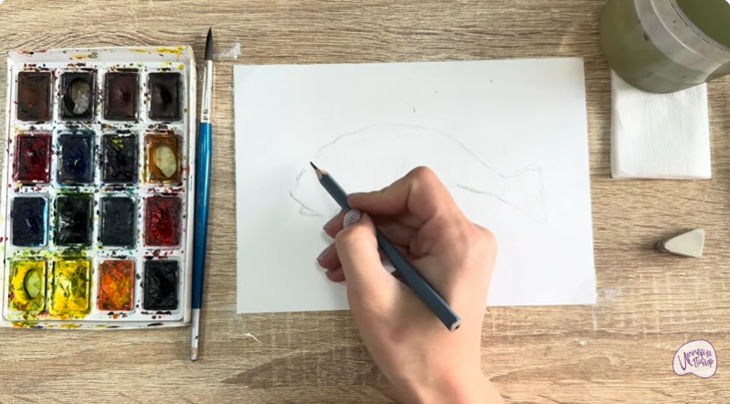 Рисуем Скорпена