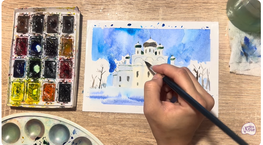Рисуем Переславль-Залесский