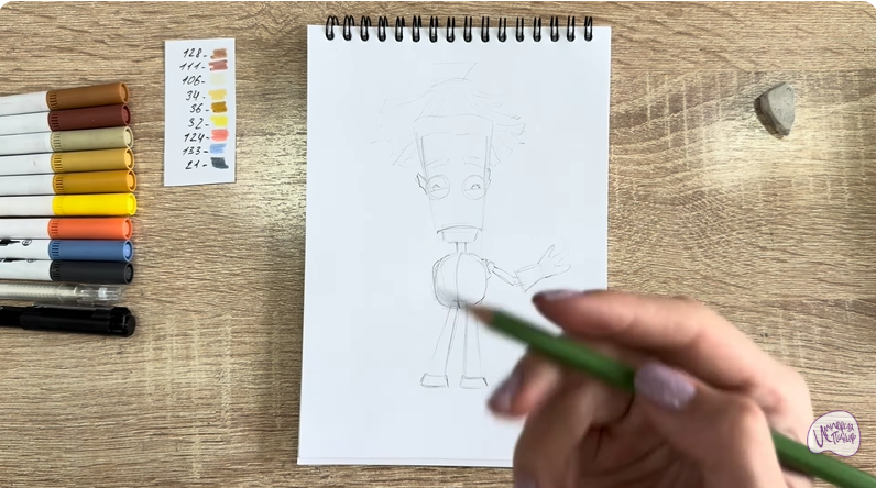 Рисуем Баквит из "Герои Энвелла"