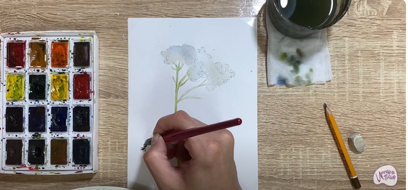 Рисуем Тысячелистник