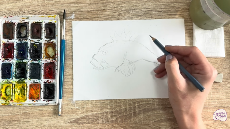 Рисуем Скорпена