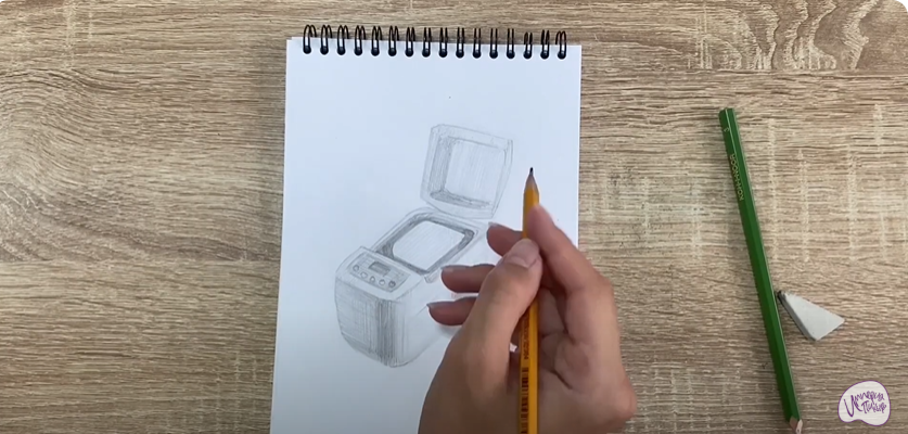 Рисуем Хлебопечка