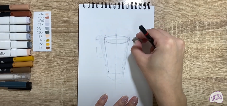 Рисуем Раф кофе
