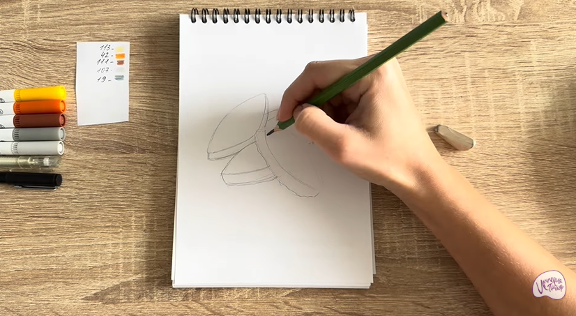 Рисуем Калиссоны