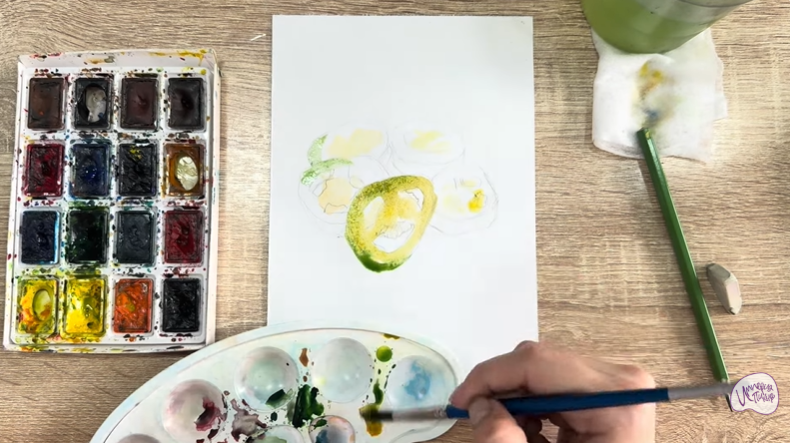 Рисуем Маринованные халапеньо