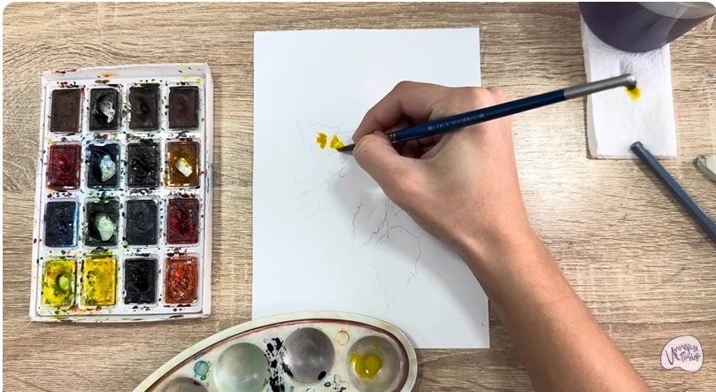 Рисуем Магония