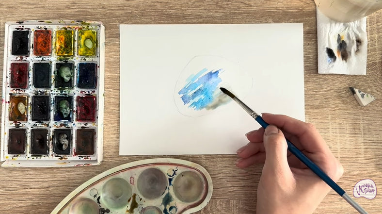 Рисуем Лунный камень