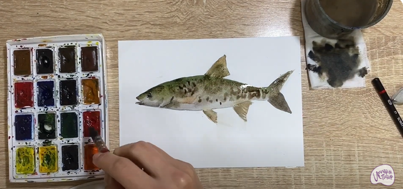 Рисуем Жерех