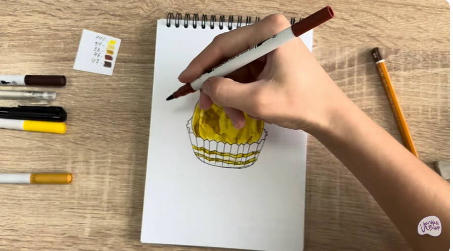 Рисуем Конфета Ферреро