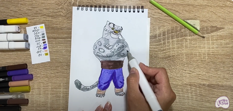 Рисуем Тай Лунг
