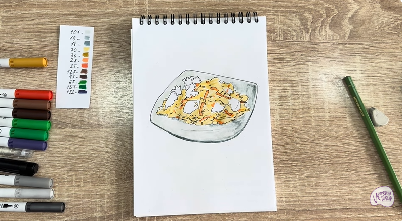 Рисуем Плов