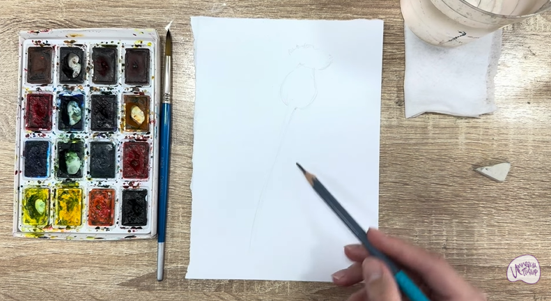 Рисуем Бодяк