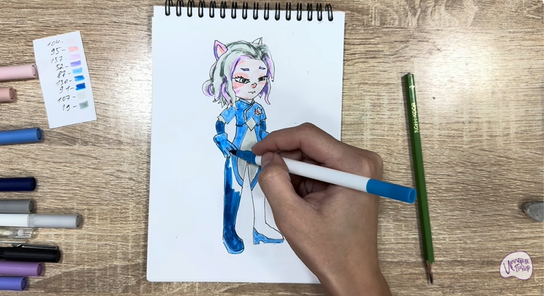 Рисуем Глэйсер из "Джи-Джи Бонд"