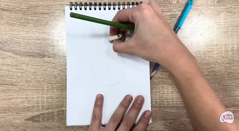 Рисуем Спонж для макияжа