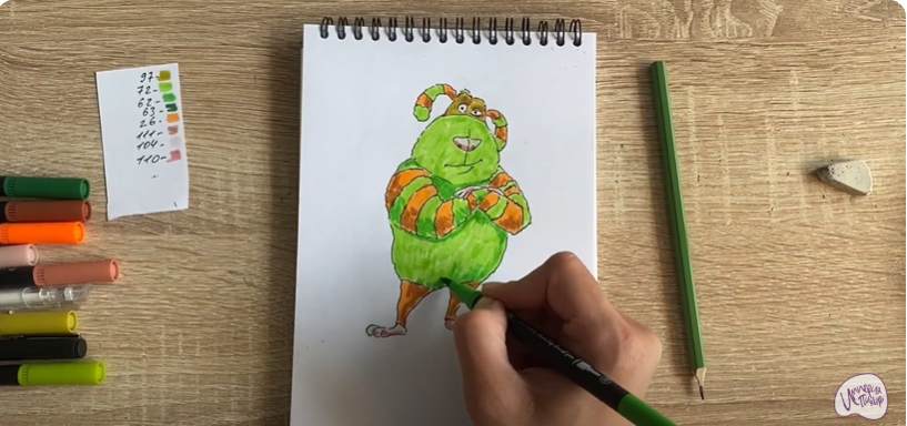 Рисуем Финник
