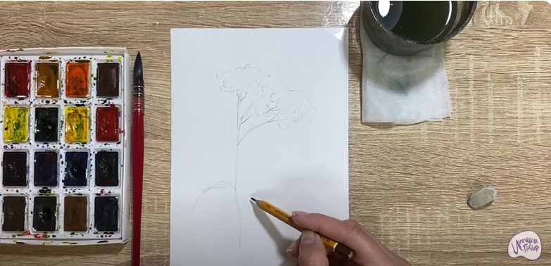 Рисуем Тысячелистник