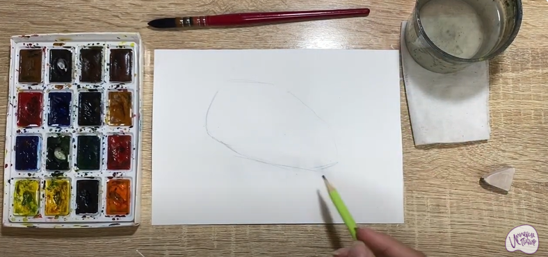 Рисуем Топинамбур