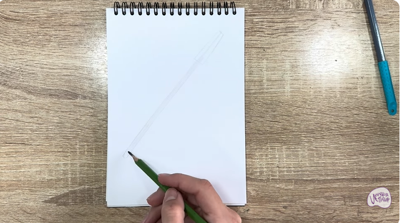 Рисуем Щеточка для бровей