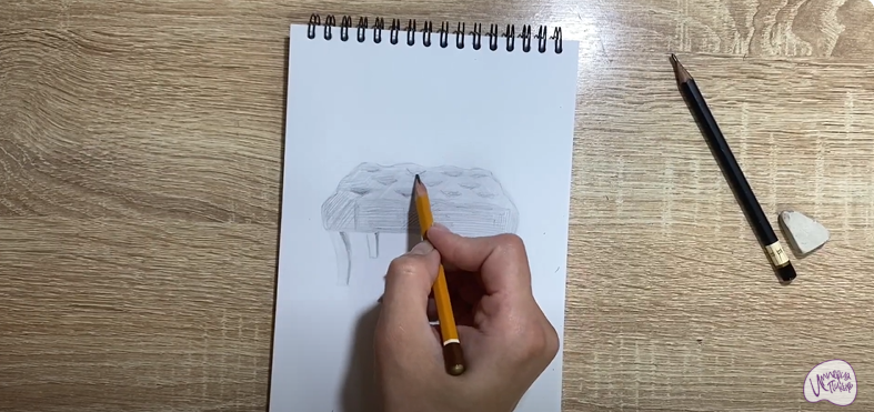Рисуем Банкетка