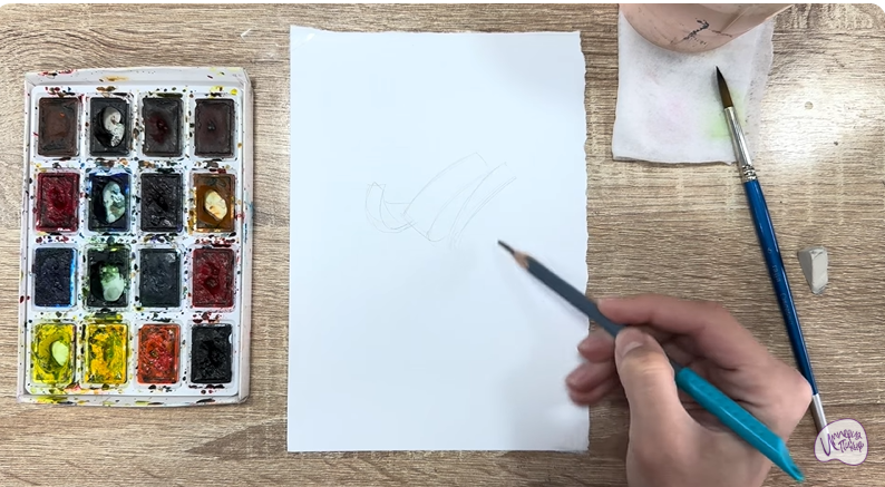 Рисуем Цедра лимона