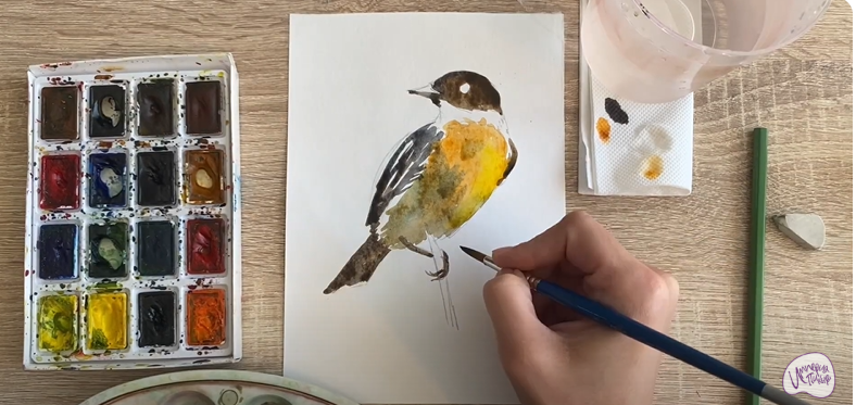 Рисуем Большой чекан