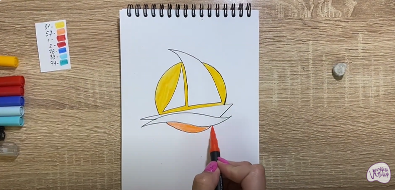 Рисуем Алые паруса