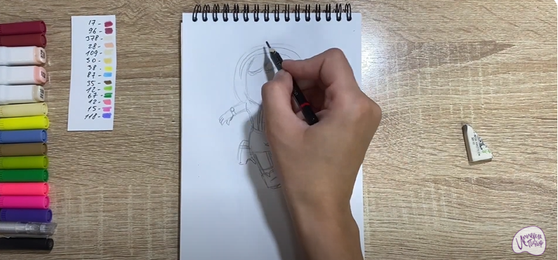 Рисуем Флора из "Команда Флоры"