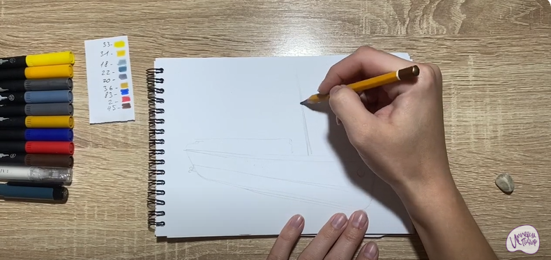 Рисуем Титаник