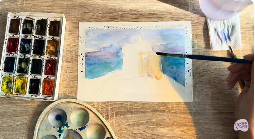 Рисуем Чобан-Кале