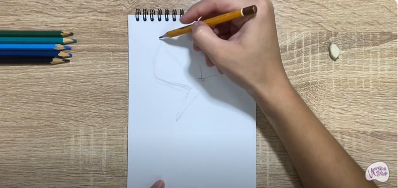 Рисуем Бабочка "Голубянка"