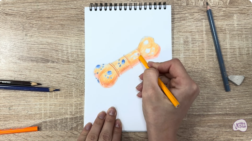 Рисуем Игрушка для собак