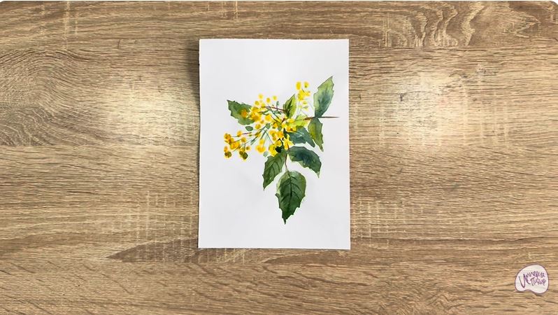 Рисуем Магония