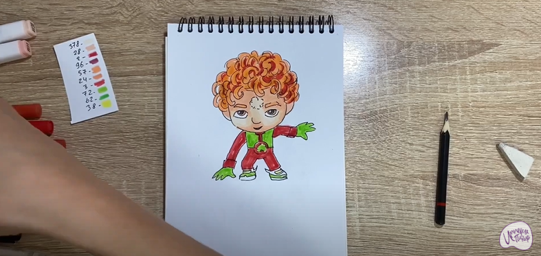 Рисуем Скаут из "Команда Флоры"
