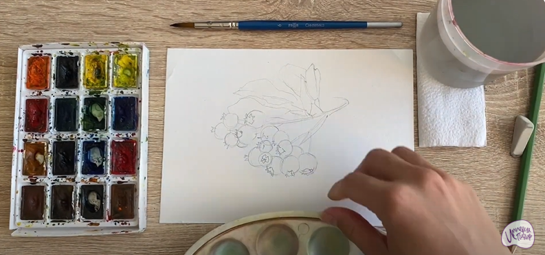 Рисуем Ирга