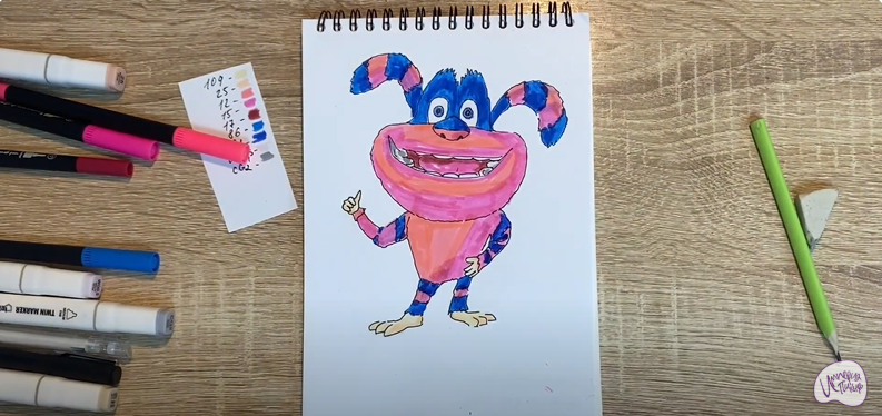 Рисуем Ози из "Финник"
