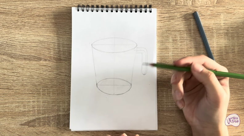 Рисуем Мерный стакан