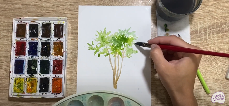 Рисуем Айлант