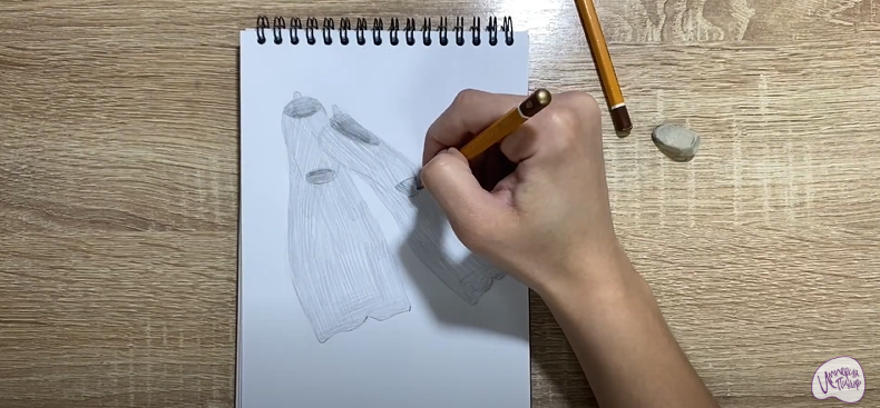 Рисуем Ласты для плавания