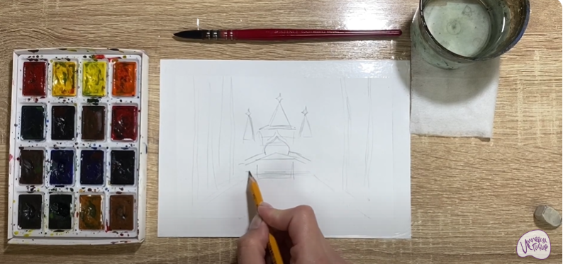 Рисуем Великий Устюг