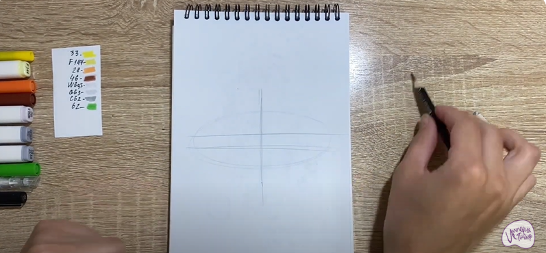 Рисуем Жаренная картошка