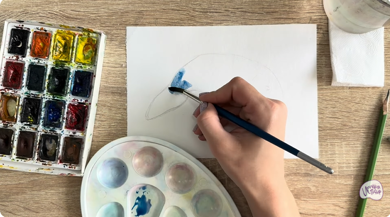 Рисуем Дюгонь