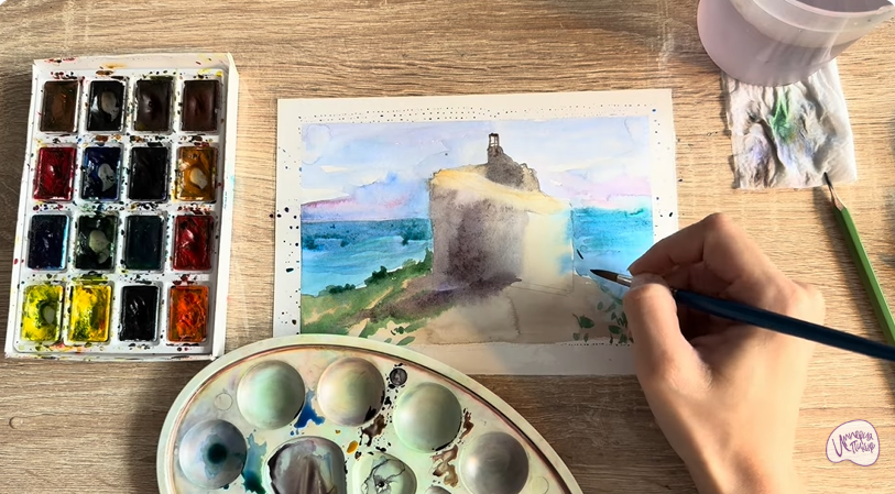 Рисуем Чобан-Кале