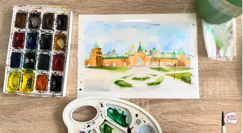 Рисуем Йошкар-Ола