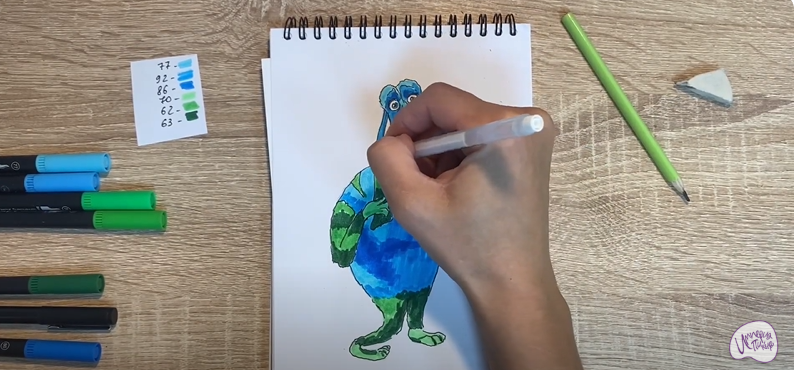 Рисуем Маффин из "Финник"