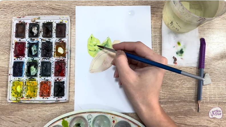 Рисуем Миндаль